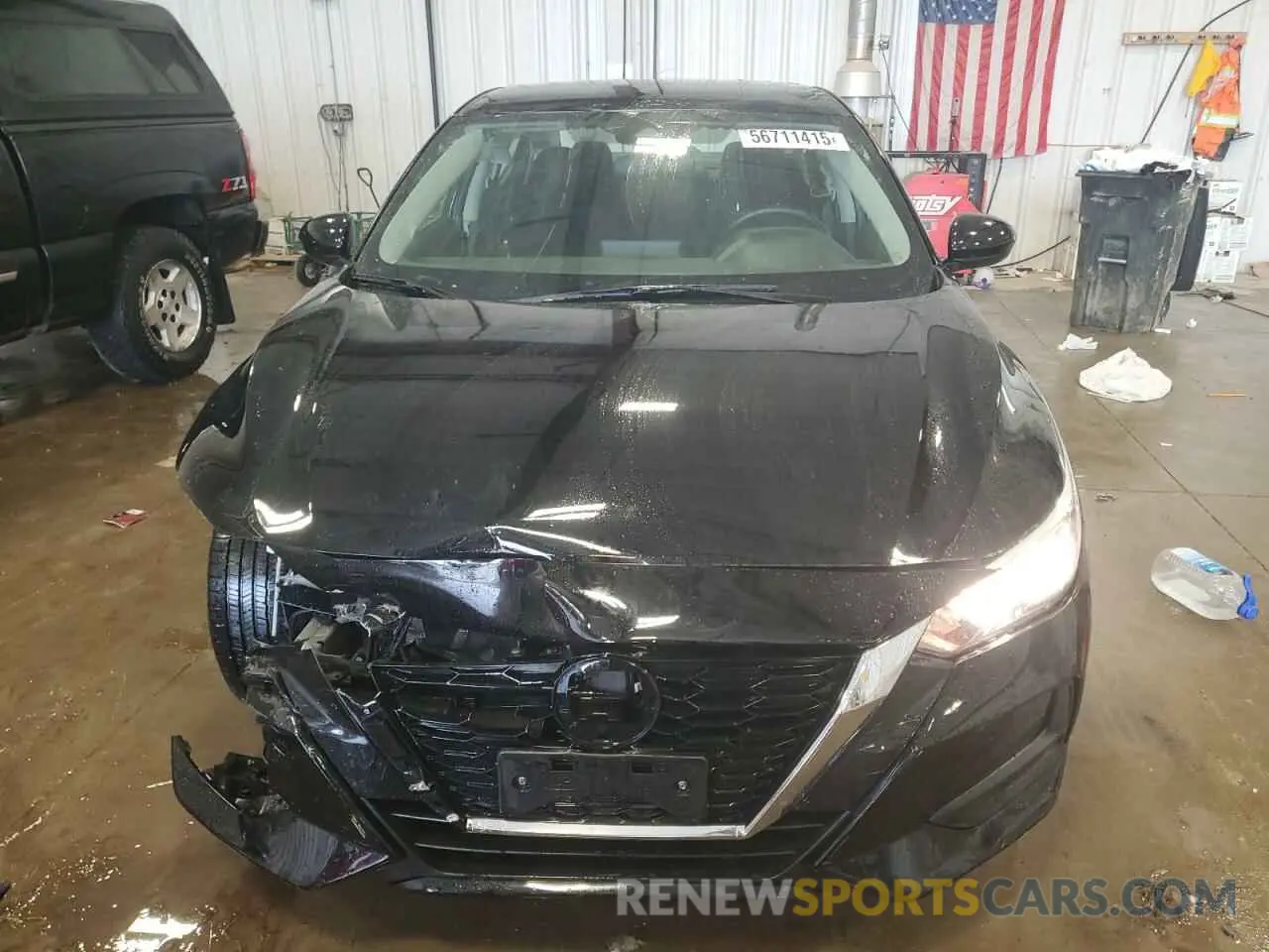 5 Photograph of a damaged car 3N1AB8BV5LY270585 NISSAN SENTRA 2020