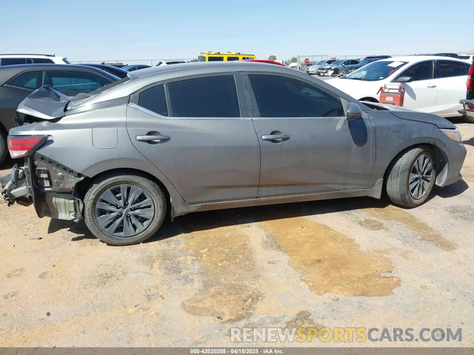 13 Photograph of a damaged car 3N1AB8BV5LY273633 NISSAN SENTRA 2020