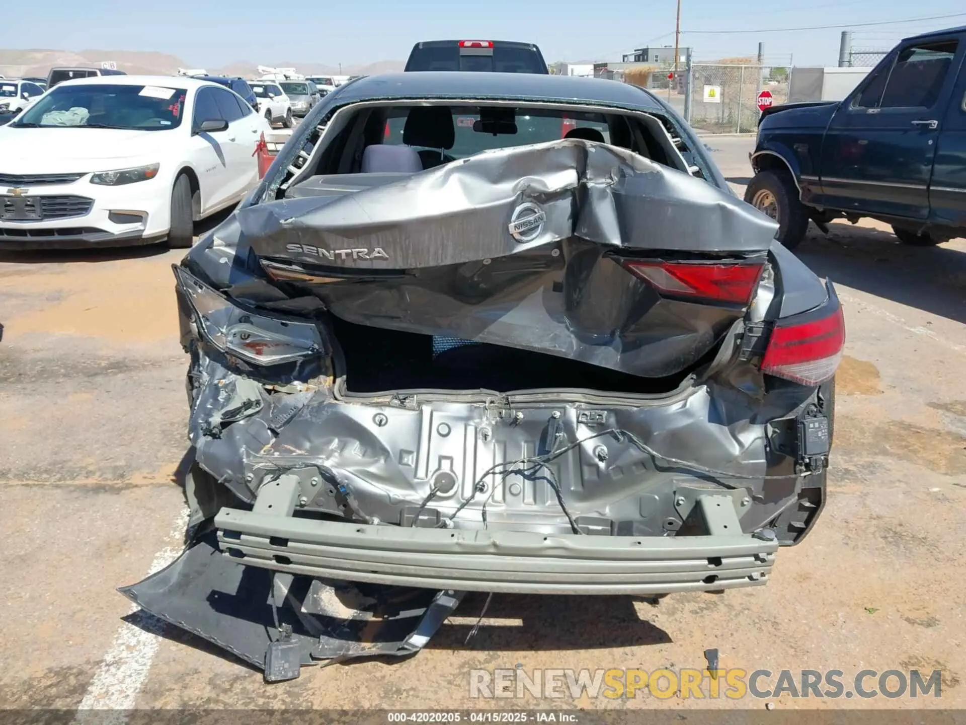 6 Photograph of a damaged car 3N1AB8BV5LY273633 NISSAN SENTRA 2020