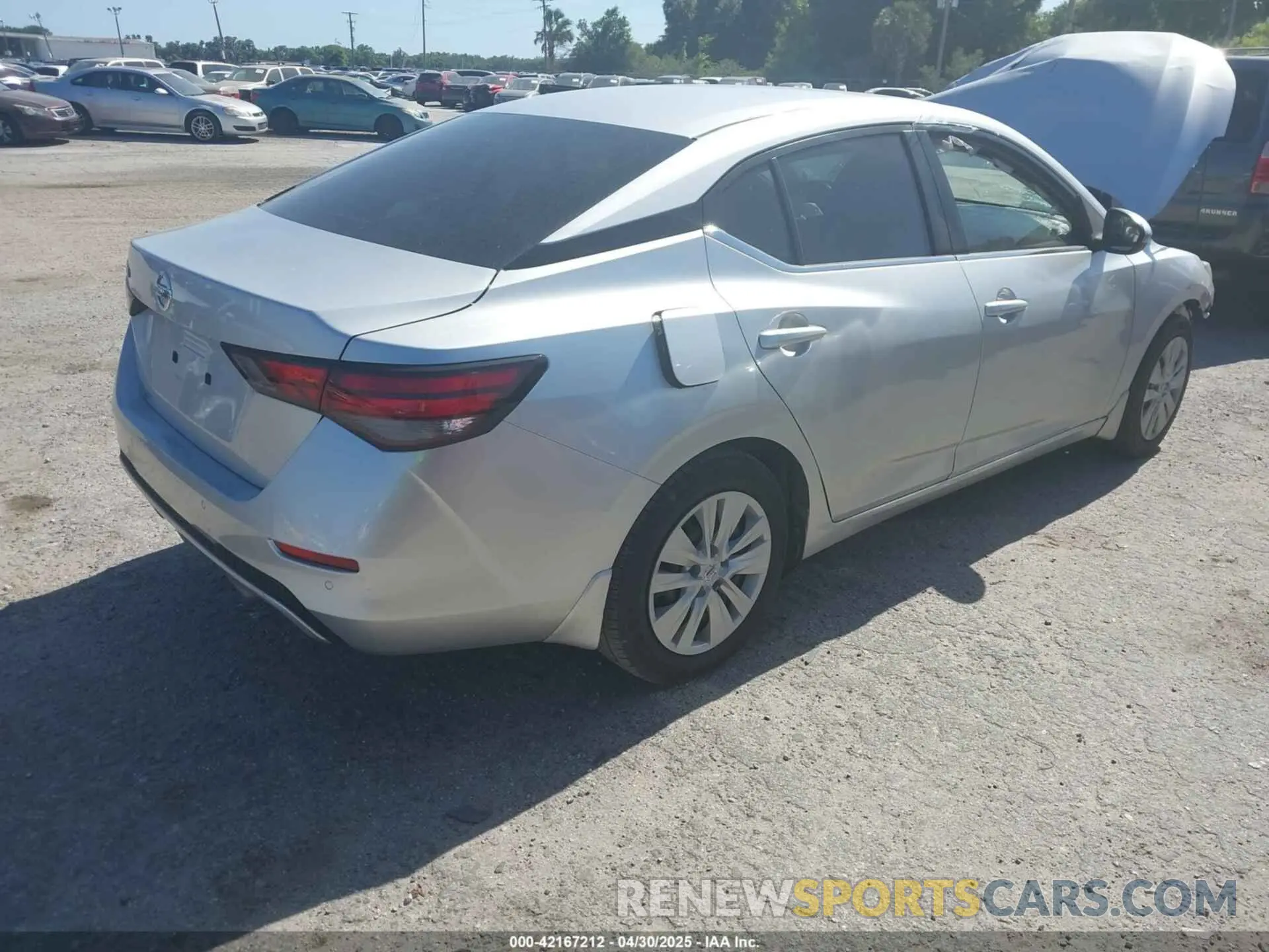 4 Photograph of a damaged car 3N1AB8BV5LY275270 NISSAN SENTRA 2020