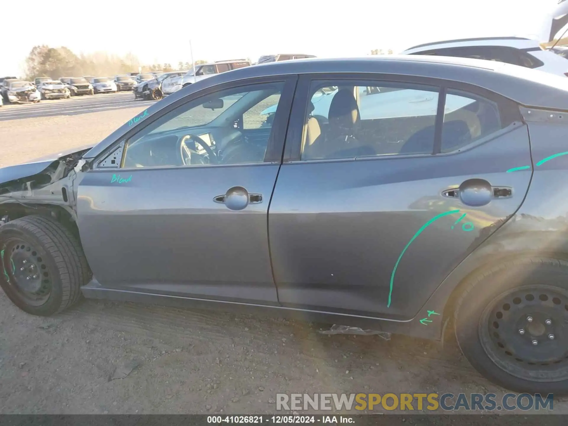 15 Photograph of a damaged car 3N1AB8BV5LY291064 NISSAN SENTRA 2020