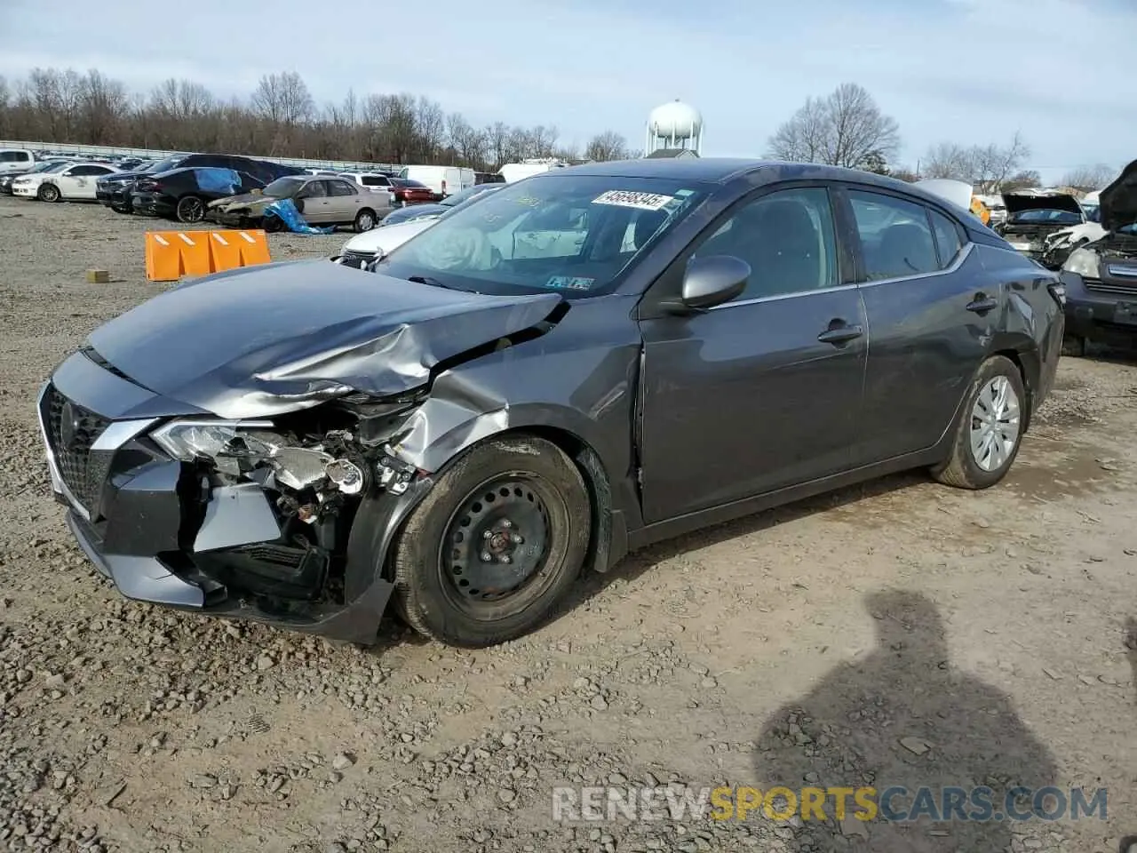 1 Photograph of a damaged car 3N1AB8BV5LY293705 NISSAN SENTRA 2020