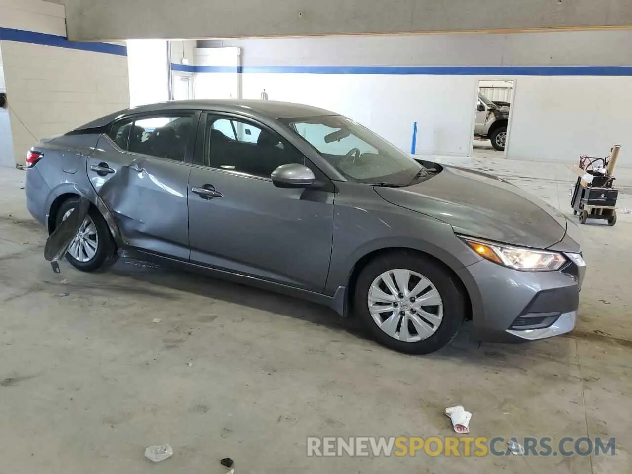 4 Photograph of a damaged car 3N1AB8BV5LY300989 NISSAN SENTRA 2020