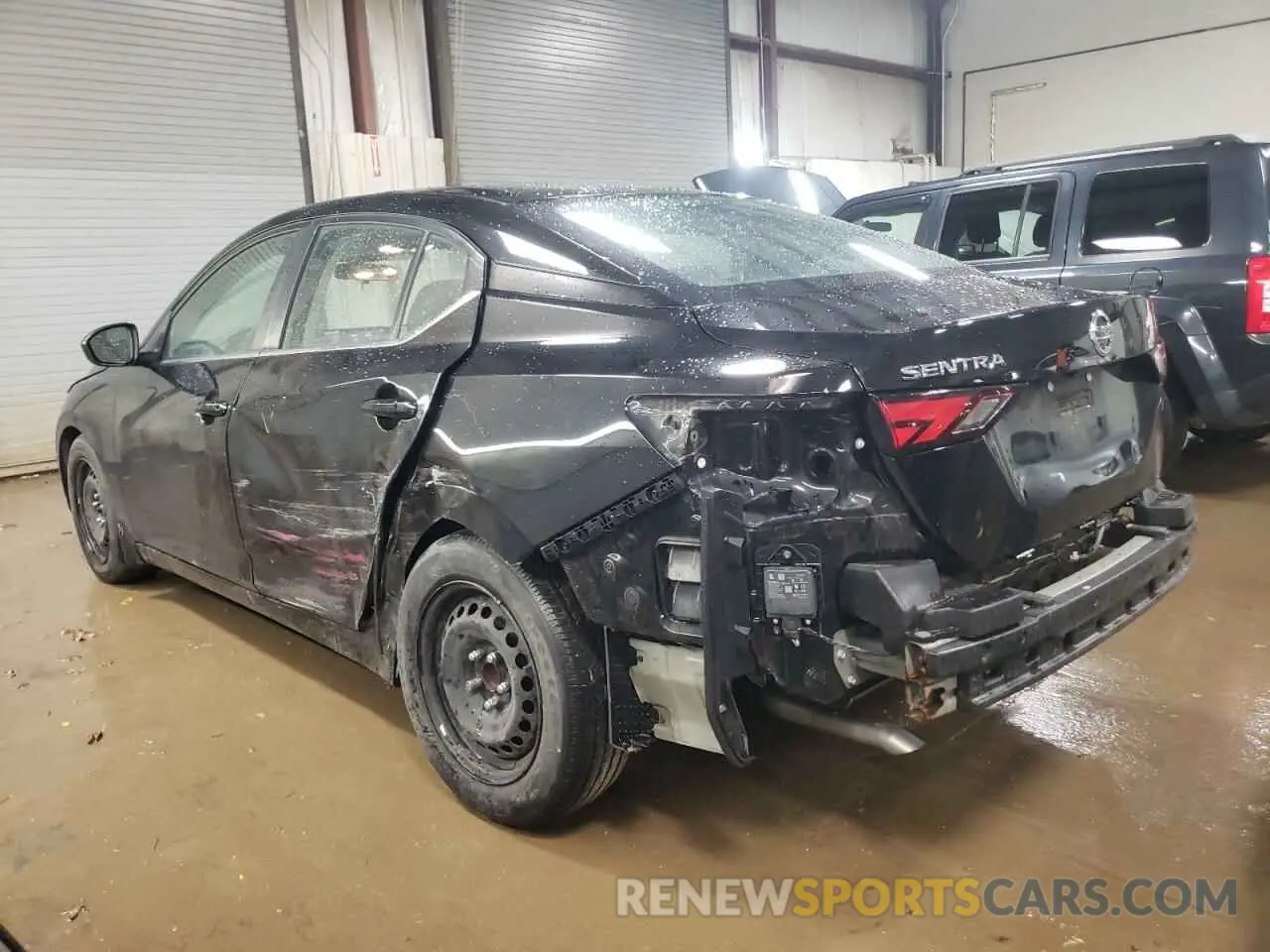 2 Photograph of a damaged car 3N1AB8BV6LY212467 NISSAN SENTRA 2020