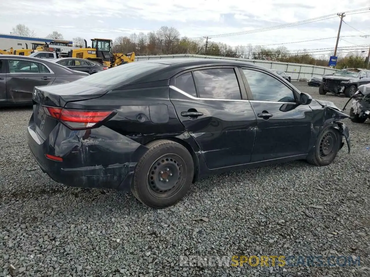 3 Photograph of a damaged car 3N1AB8BV6LY216437 NISSAN SENTRA 2020