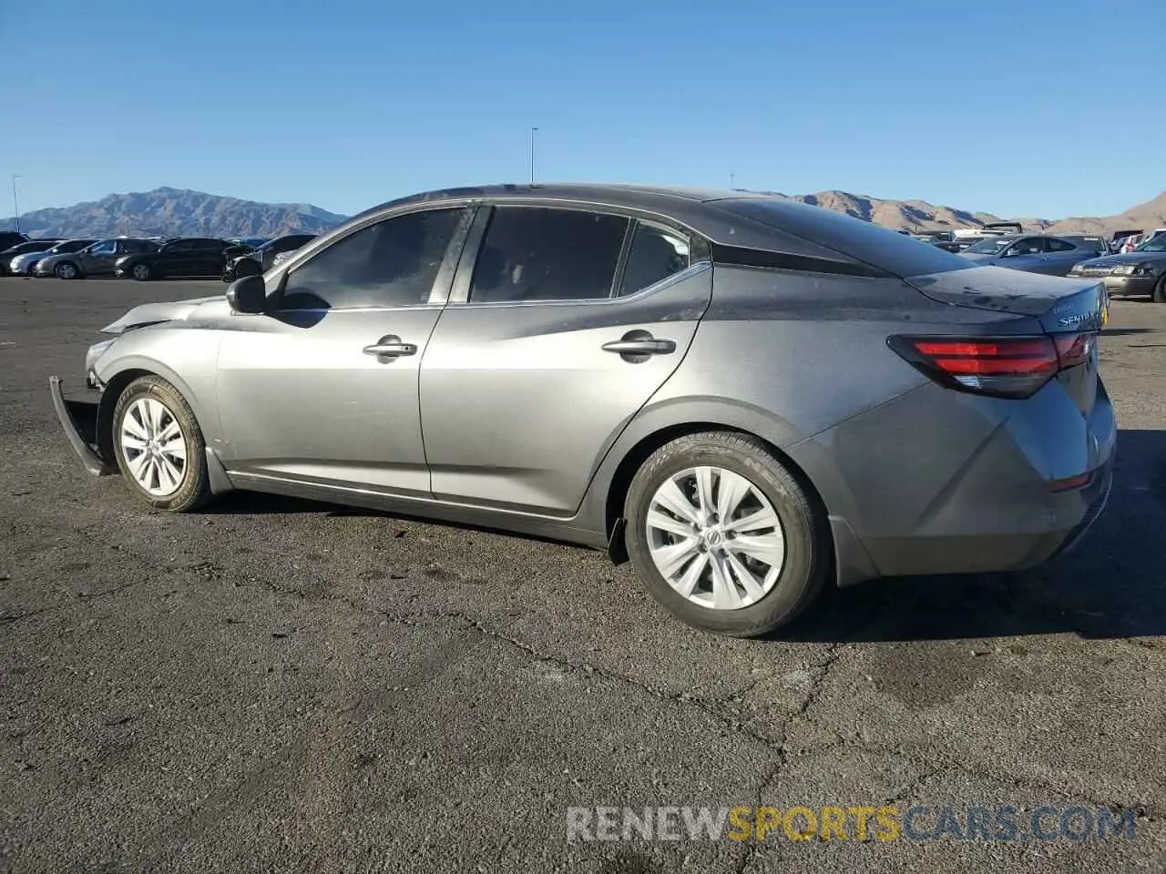 2 Photograph of a damaged car 3N1AB8BV6LY218365 NISSAN SENTRA 2020