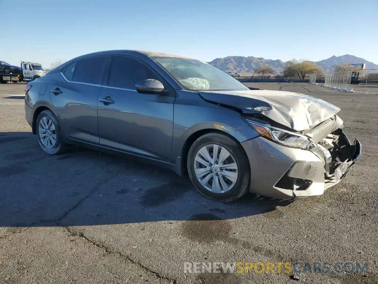 4 Photograph of a damaged car 3N1AB8BV6LY218365 NISSAN SENTRA 2020