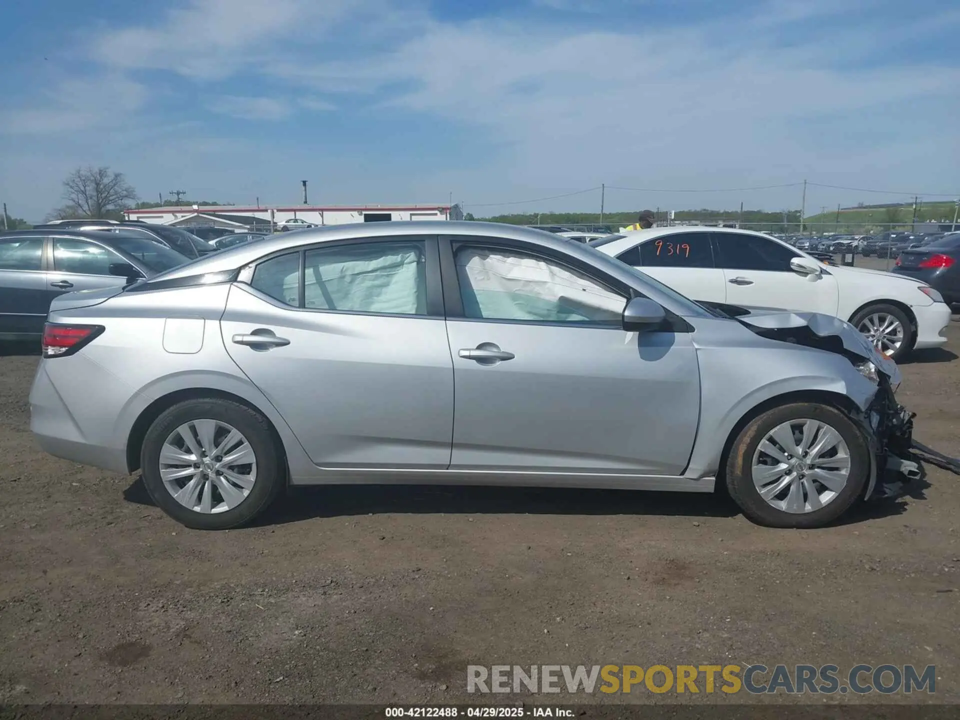 13 Photograph of a damaged car 3N1AB8BV6LY258378 NISSAN SENTRA 2020