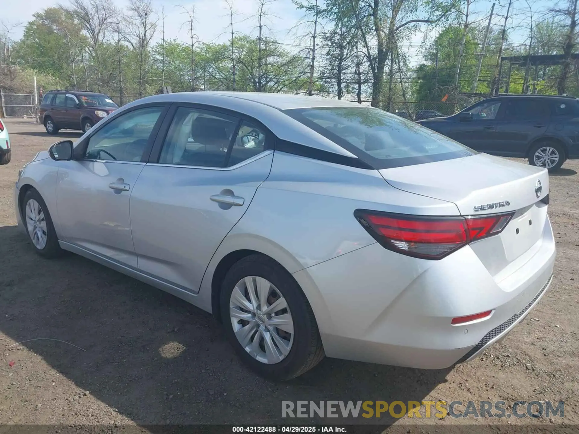 3 Photograph of a damaged car 3N1AB8BV6LY258378 NISSAN SENTRA 2020