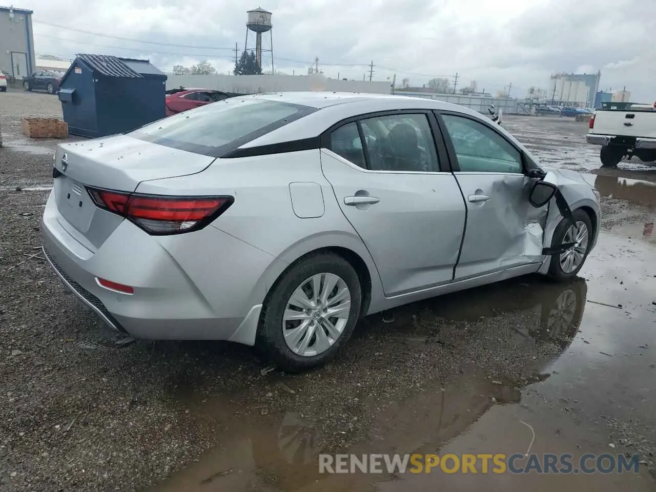 3 Photograph of a damaged car 3N1AB8BV6LY258638 NISSAN SENTRA 2020