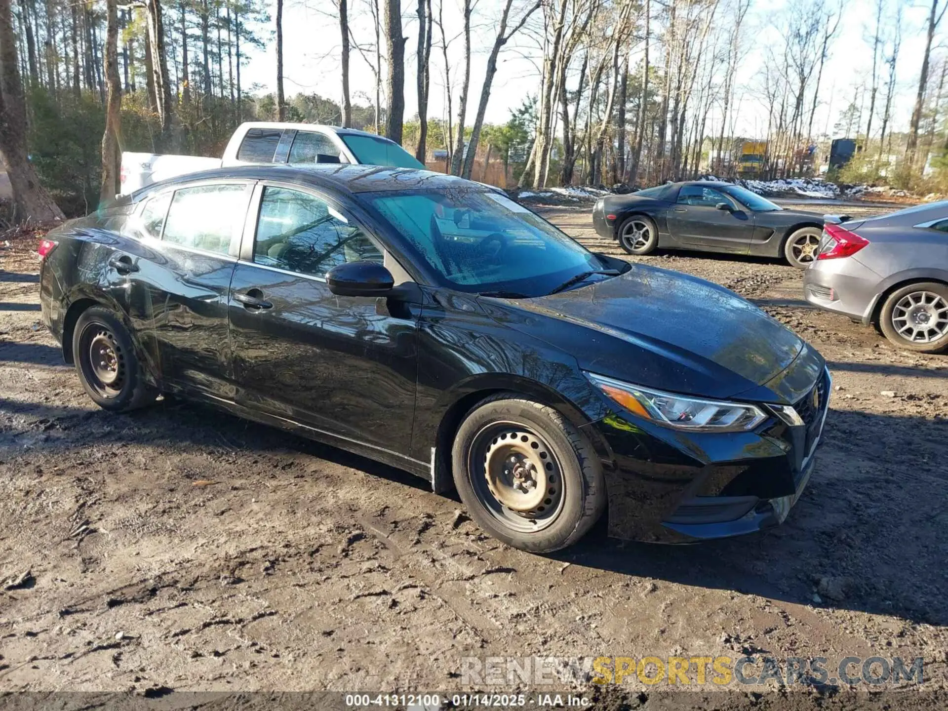 1 Photograph of a damaged car 3N1AB8BV6LY291011 NISSAN SENTRA 2020