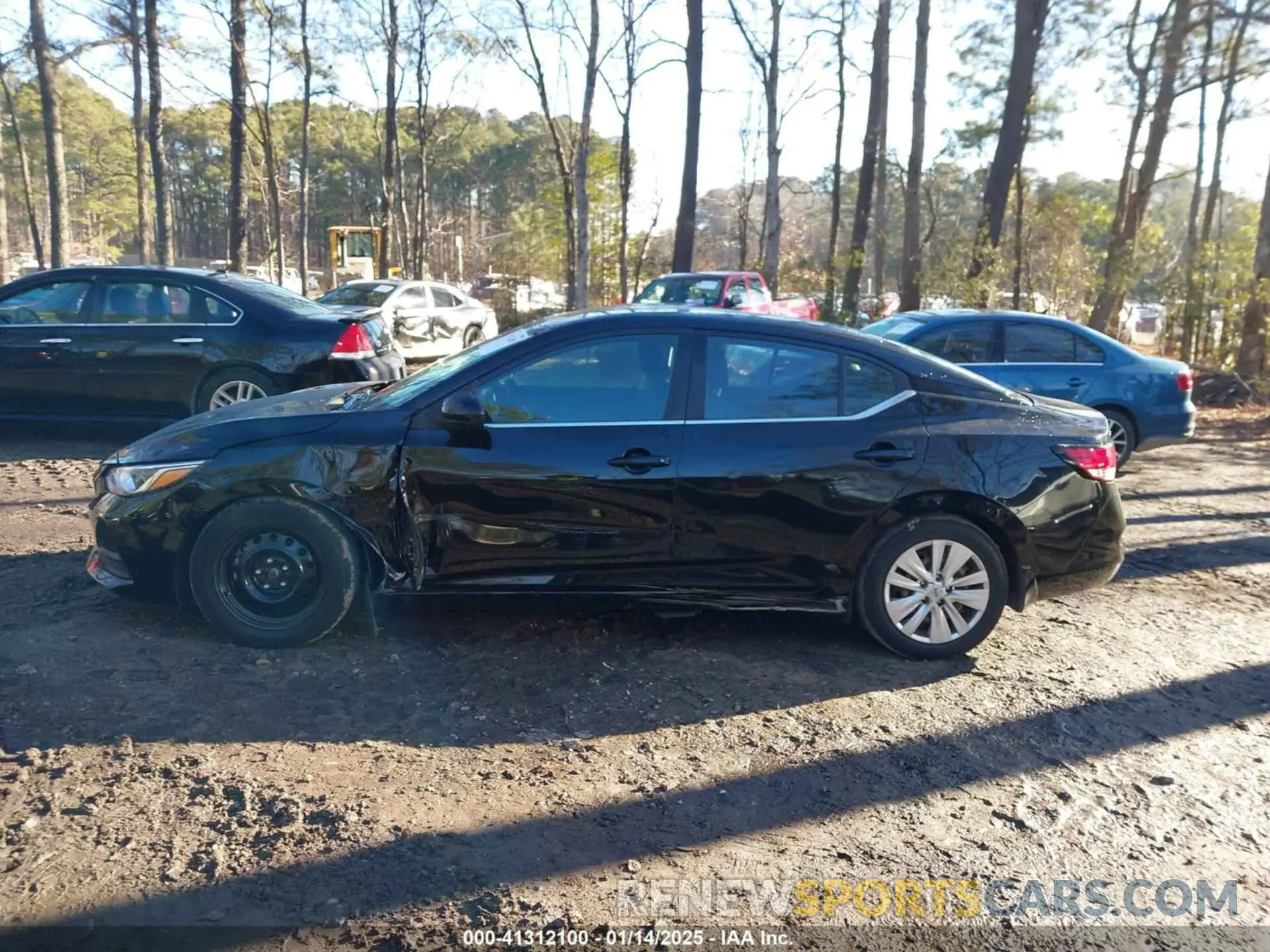 14 Photograph of a damaged car 3N1AB8BV6LY291011 NISSAN SENTRA 2020