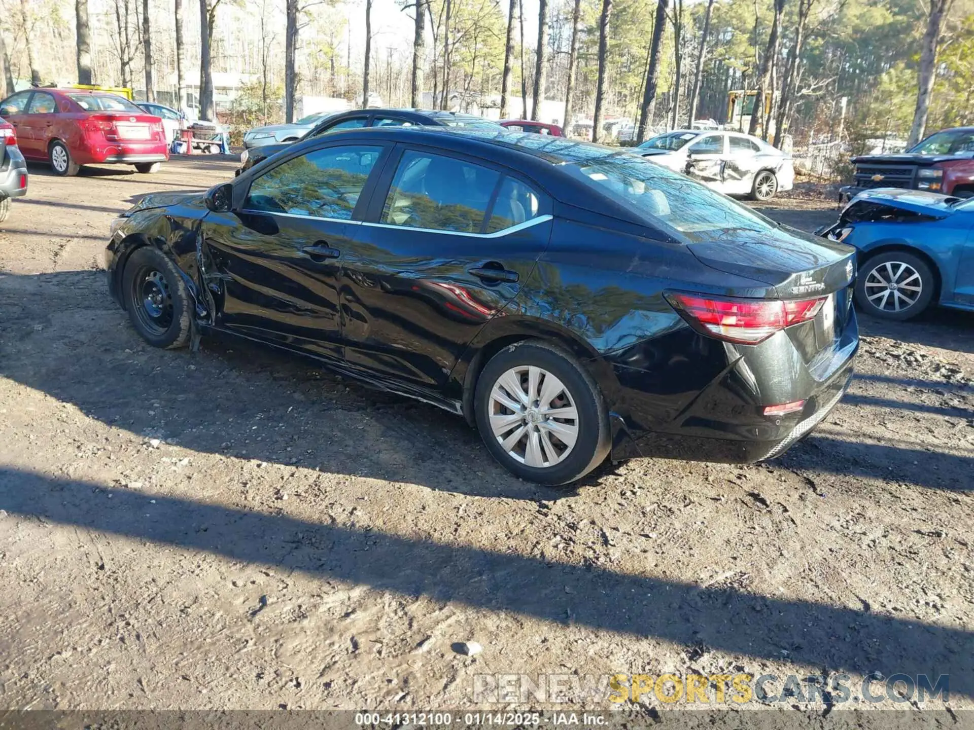 3 Photograph of a damaged car 3N1AB8BV6LY291011 NISSAN SENTRA 2020