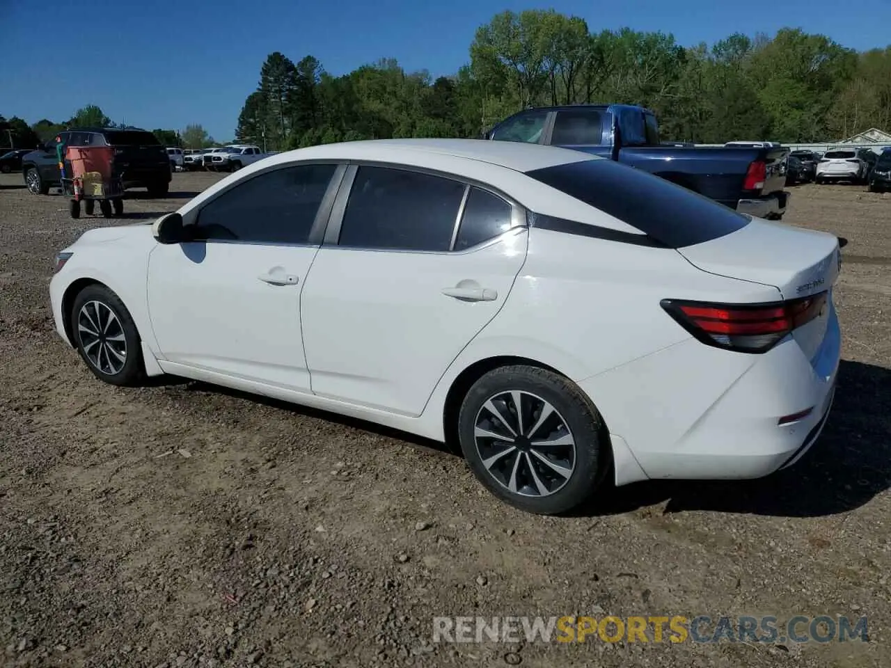 2 Photograph of a damaged car 3N1AB8BV6LY304064 NISSAN SENTRA 2020