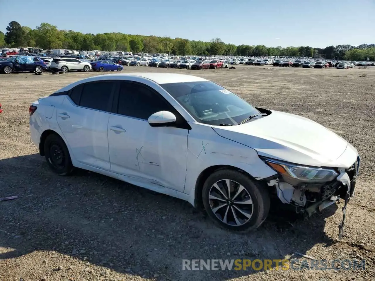4 Photograph of a damaged car 3N1AB8BV6LY304064 NISSAN SENTRA 2020