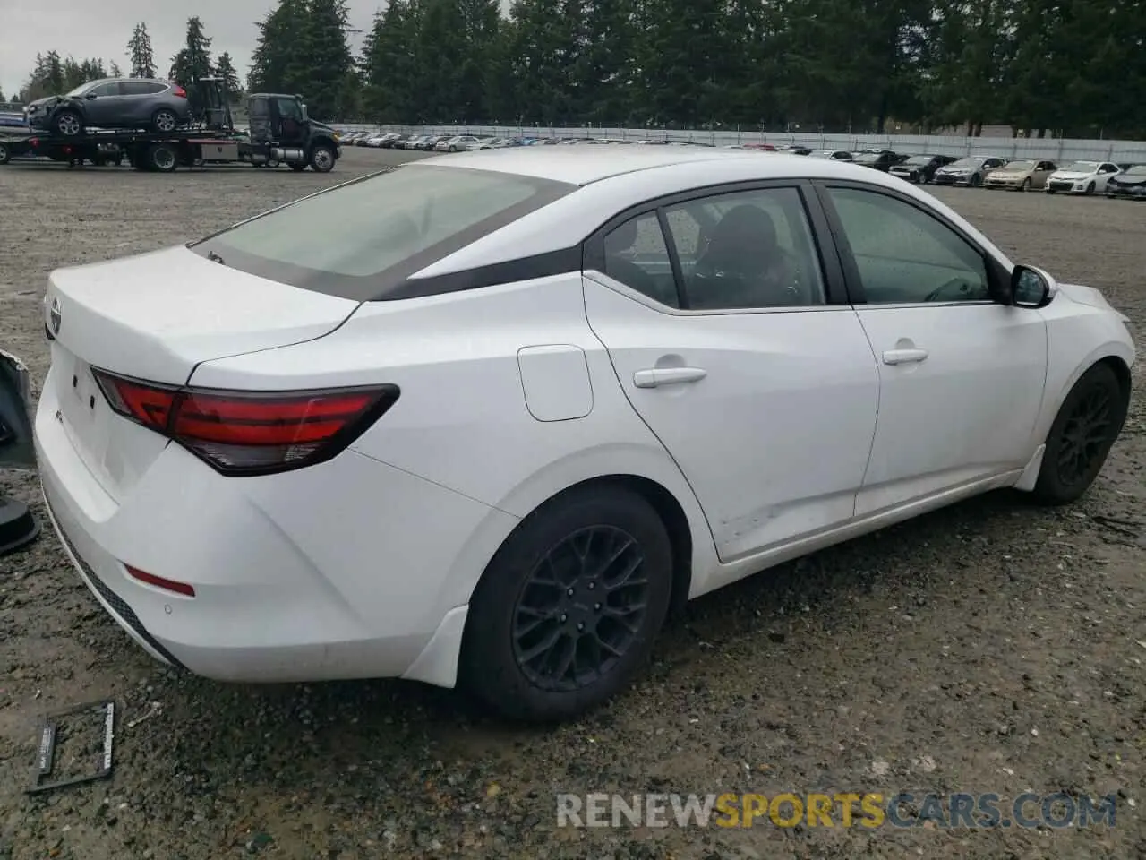 3 Photograph of a damaged car 3N1AB8BV7LY225907 NISSAN SENTRA 2020