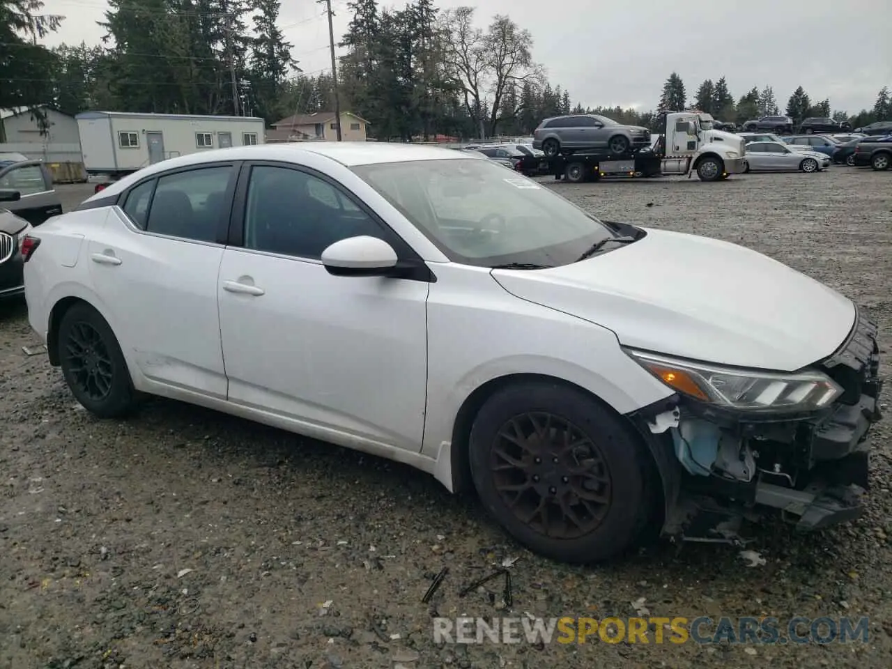 4 Photograph of a damaged car 3N1AB8BV7LY225907 NISSAN SENTRA 2020