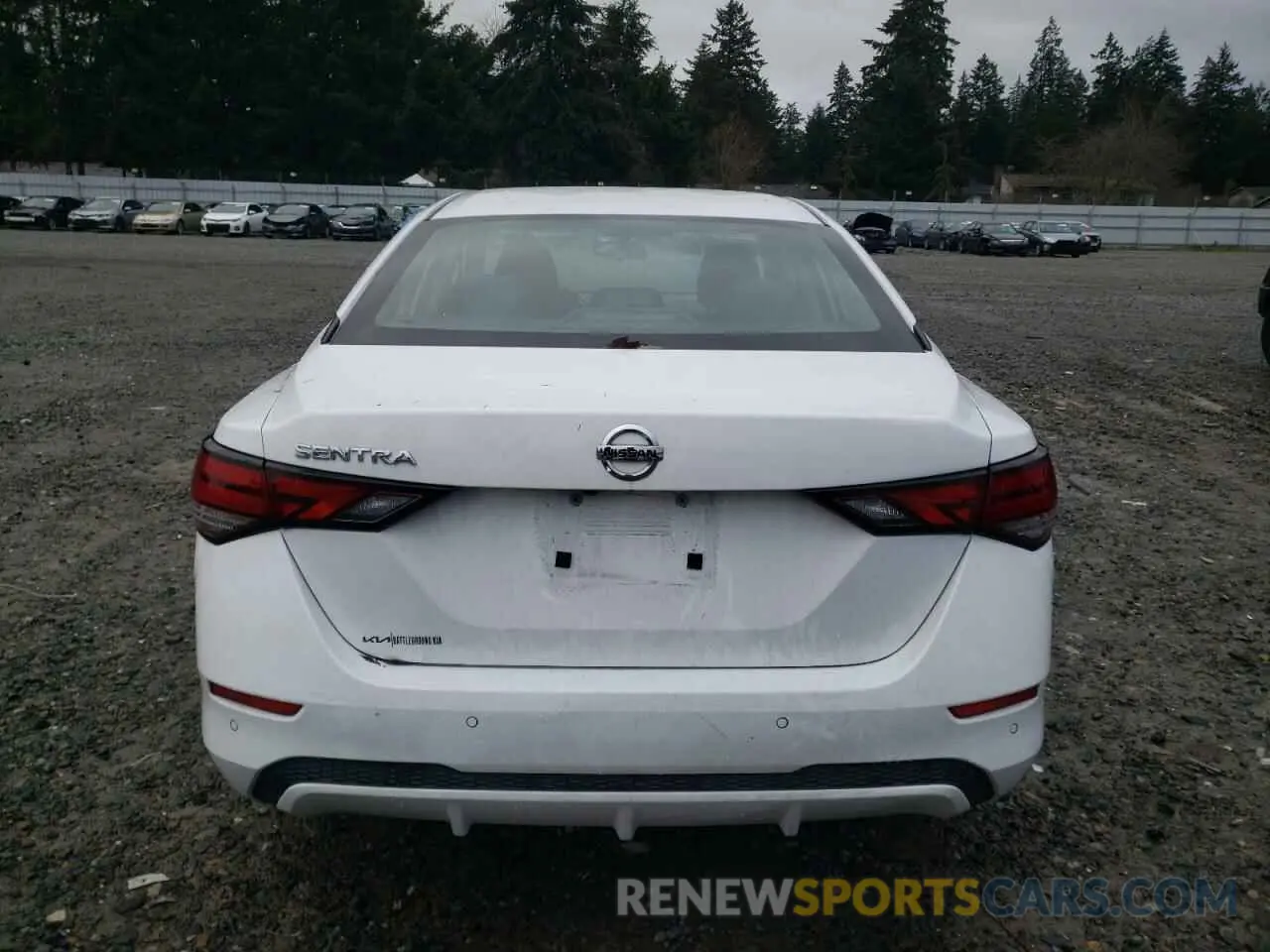 6 Photograph of a damaged car 3N1AB8BV7LY225907 NISSAN SENTRA 2020