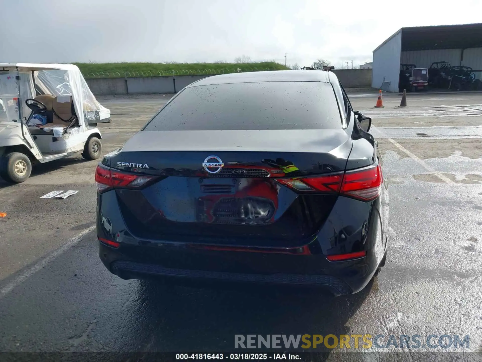 16 Photograph of a damaged car 3N1AB8BV7LY242660 NISSAN SENTRA 2020