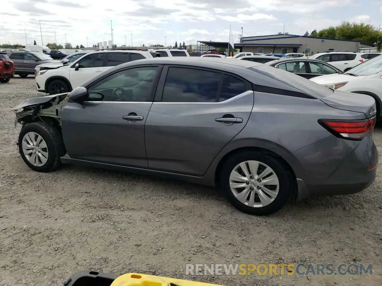2 Photograph of a damaged car 3N1AB8BV7LY245171 NISSAN SENTRA 2020