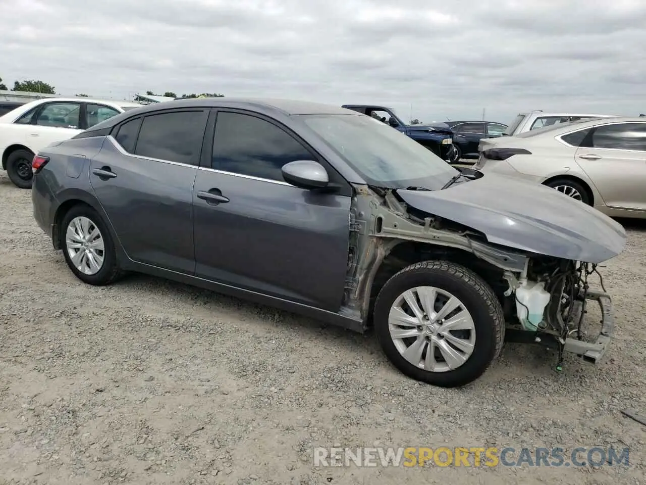 4 Photograph of a damaged car 3N1AB8BV7LY245171 NISSAN SENTRA 2020