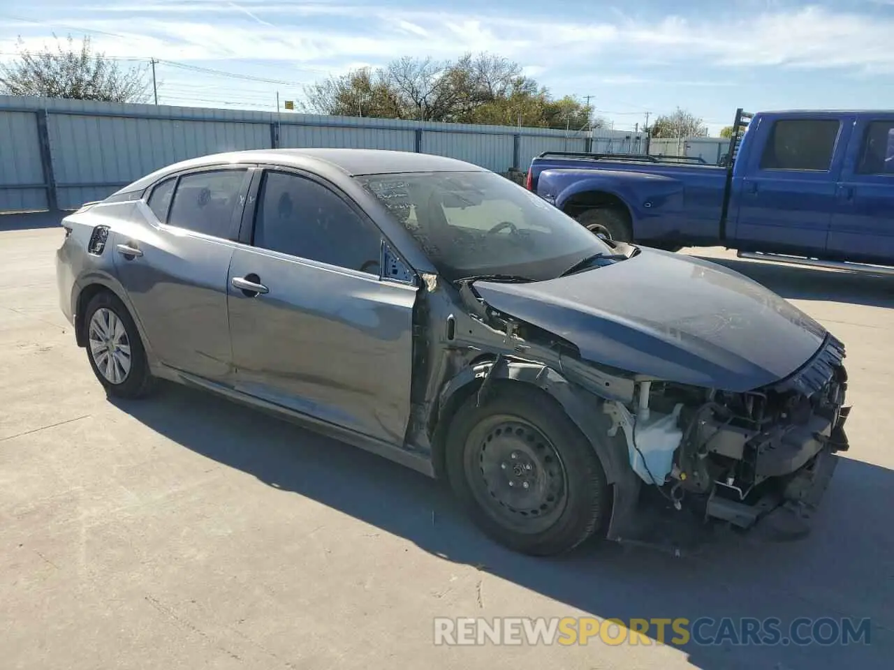 4 Photograph of a damaged car 3N1AB8BV7LY252007 NISSAN SENTRA 2020