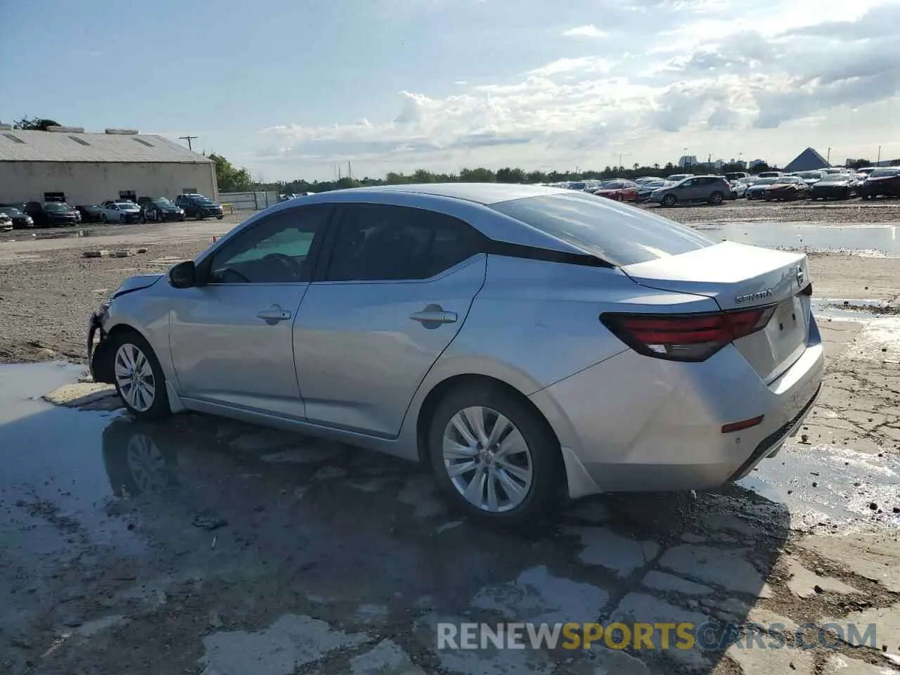 2 Photograph of a damaged car 3N1AB8BV7LY252413 NISSAN SENTRA 2020