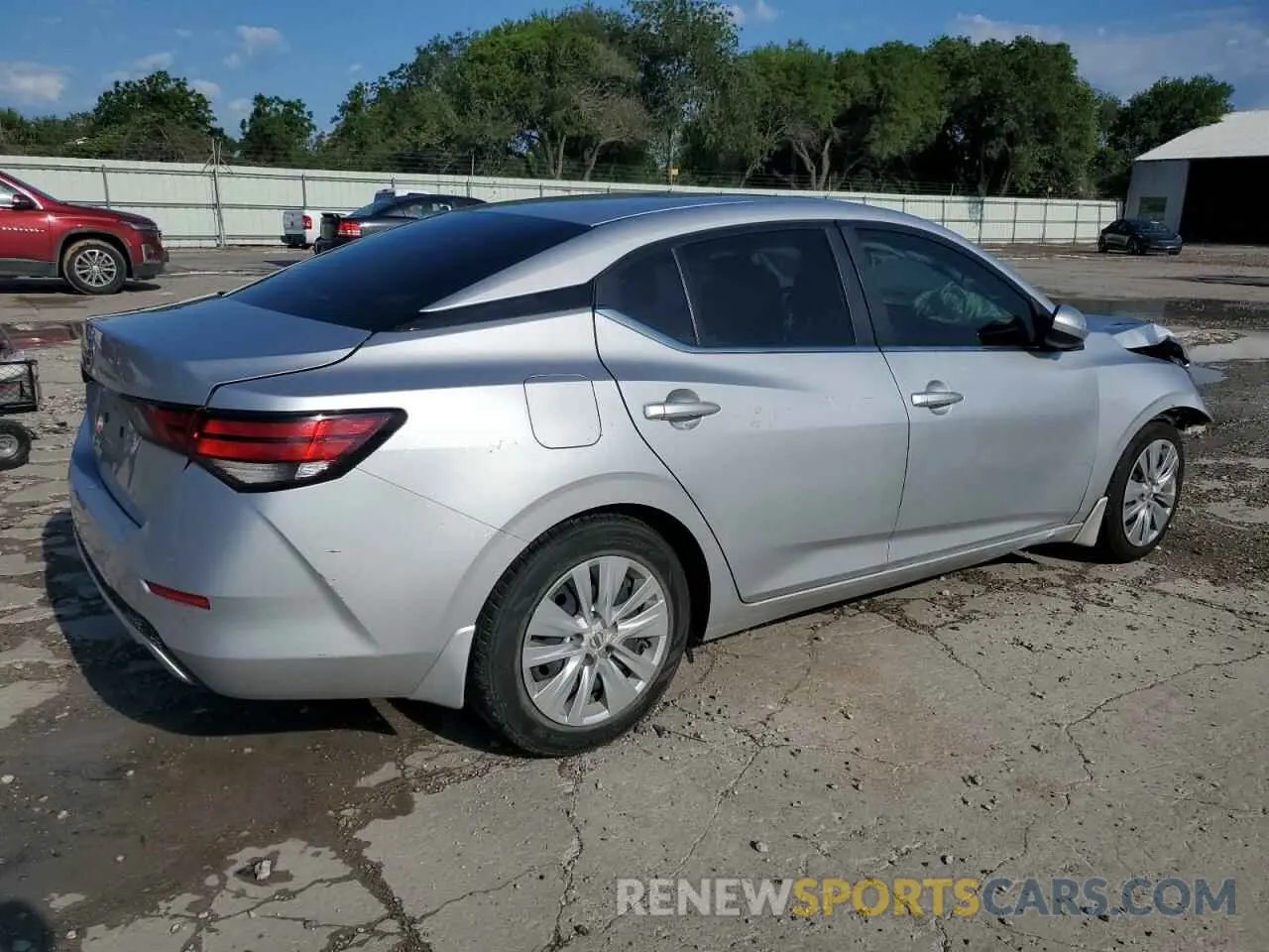 3 Photograph of a damaged car 3N1AB8BV7LY252413 NISSAN SENTRA 2020