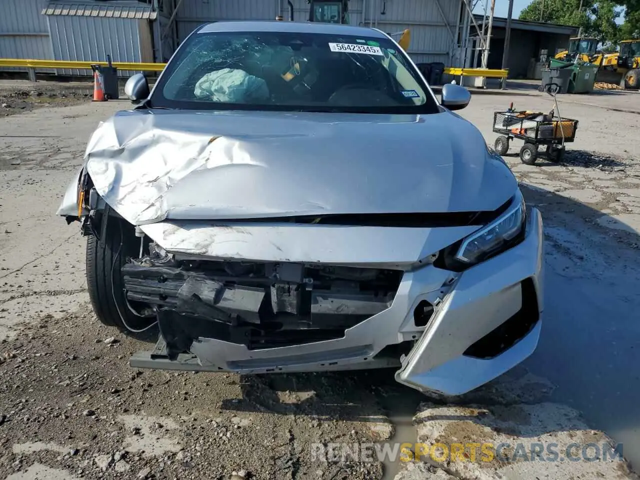 5 Photograph of a damaged car 3N1AB8BV7LY252413 NISSAN SENTRA 2020
