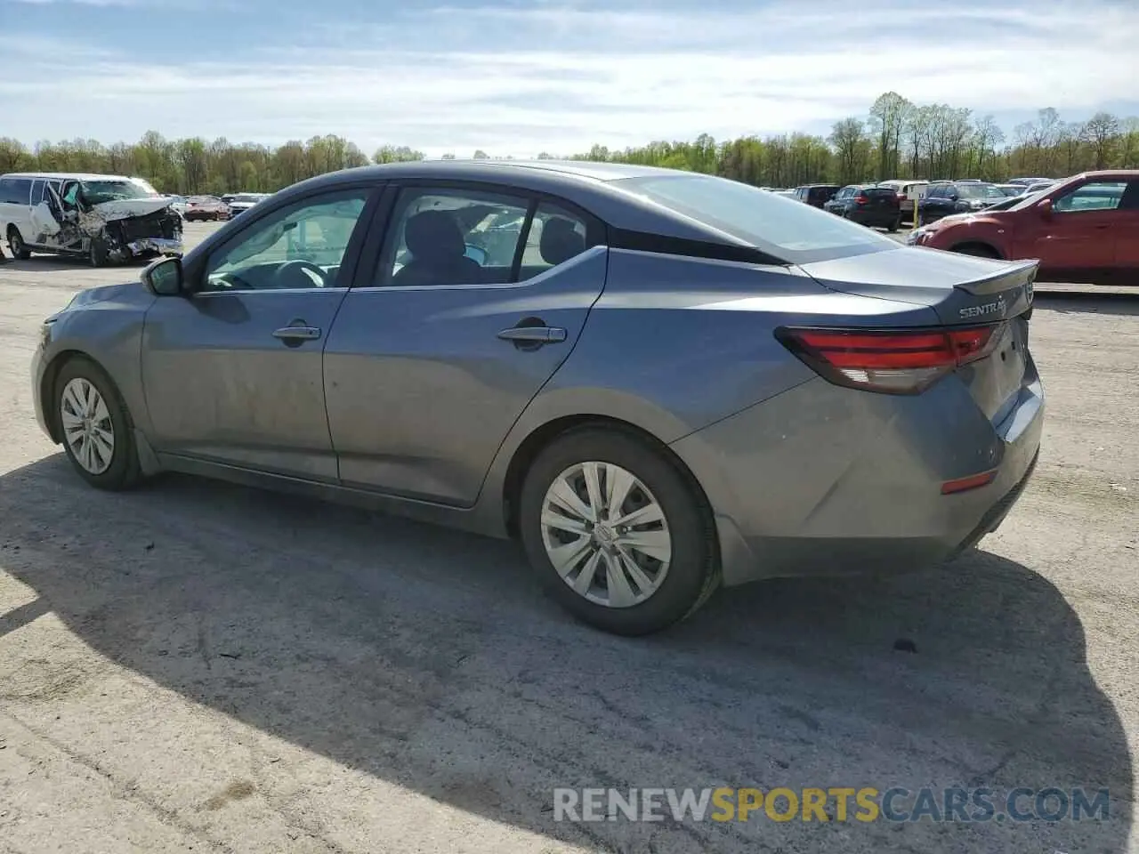 2 Photograph of a damaged car 3N1AB8BV7LY256204 NISSAN SENTRA 2020