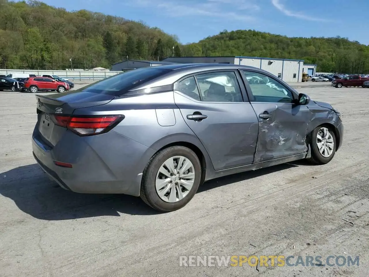 3 Photograph of a damaged car 3N1AB8BV7LY256204 NISSAN SENTRA 2020