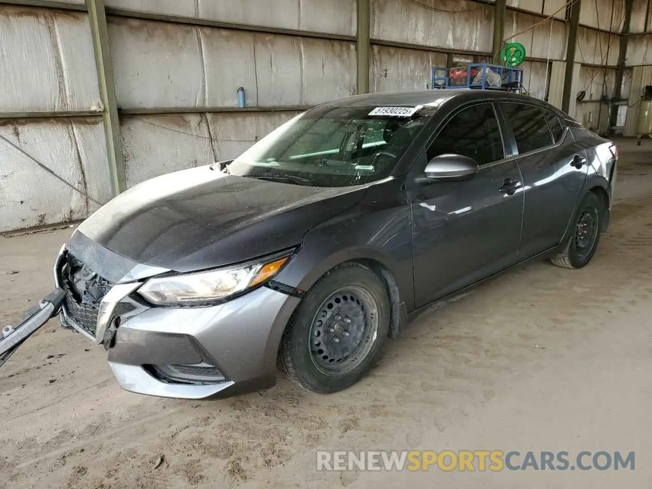 1 Photograph of a damaged car 3N1AB8BV8LY210686 NISSAN SENTRA 2020