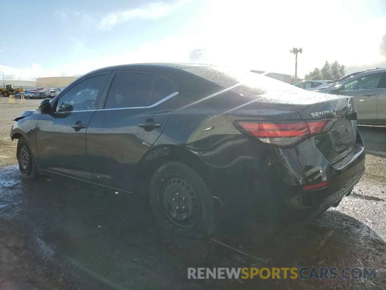 2 Photograph of a damaged car 3N1AB8BV8LY213149 NISSAN SENTRA 2020