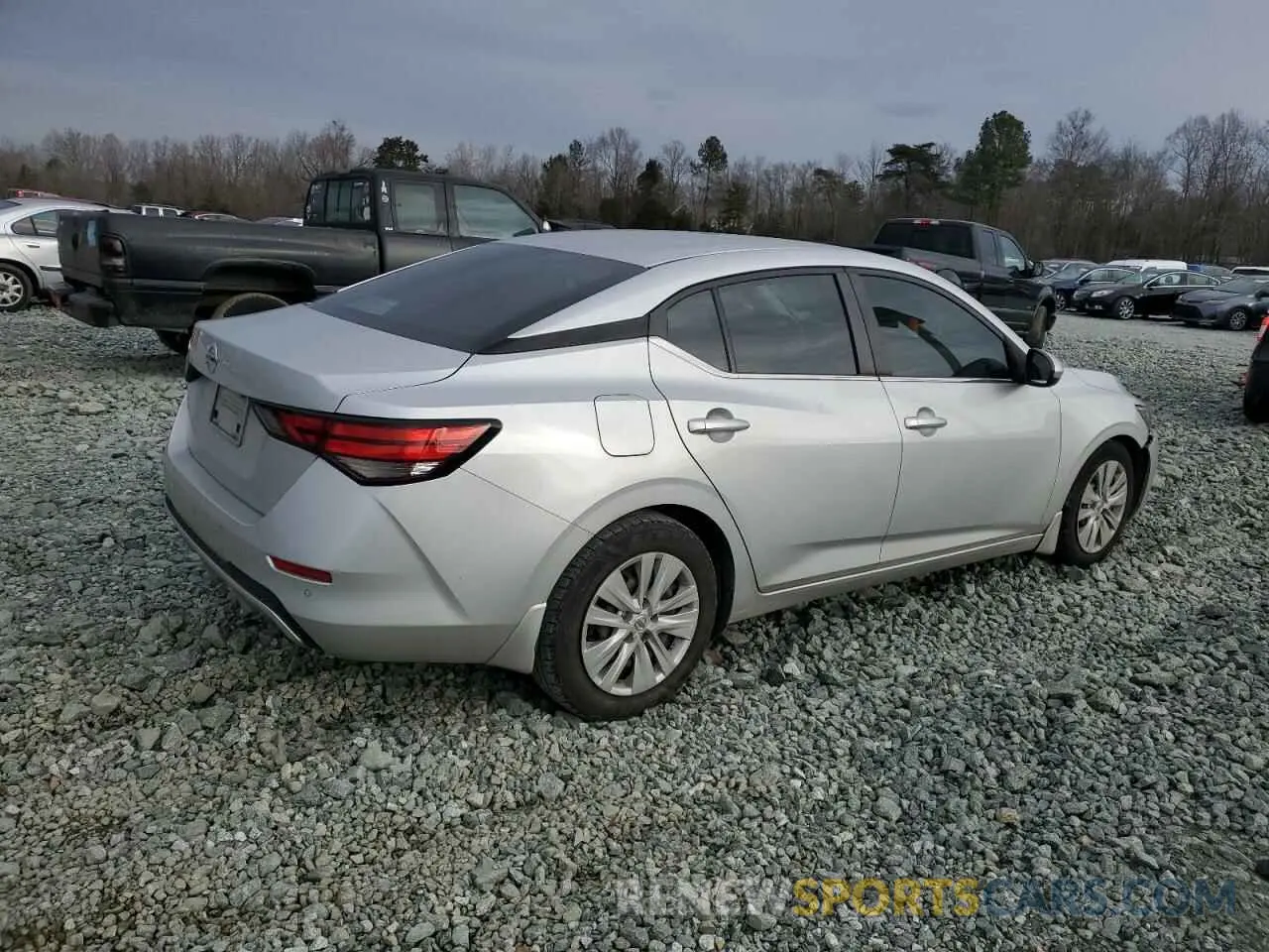 3 Photograph of a damaged car 3N1AB8BV8LY240853 NISSAN SENTRA 2020