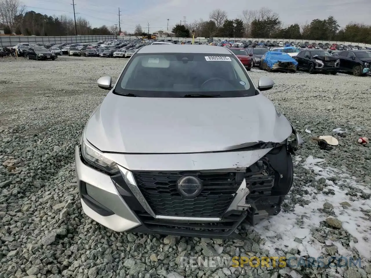 5 Photograph of a damaged car 3N1AB8BV8LY240853 NISSAN SENTRA 2020