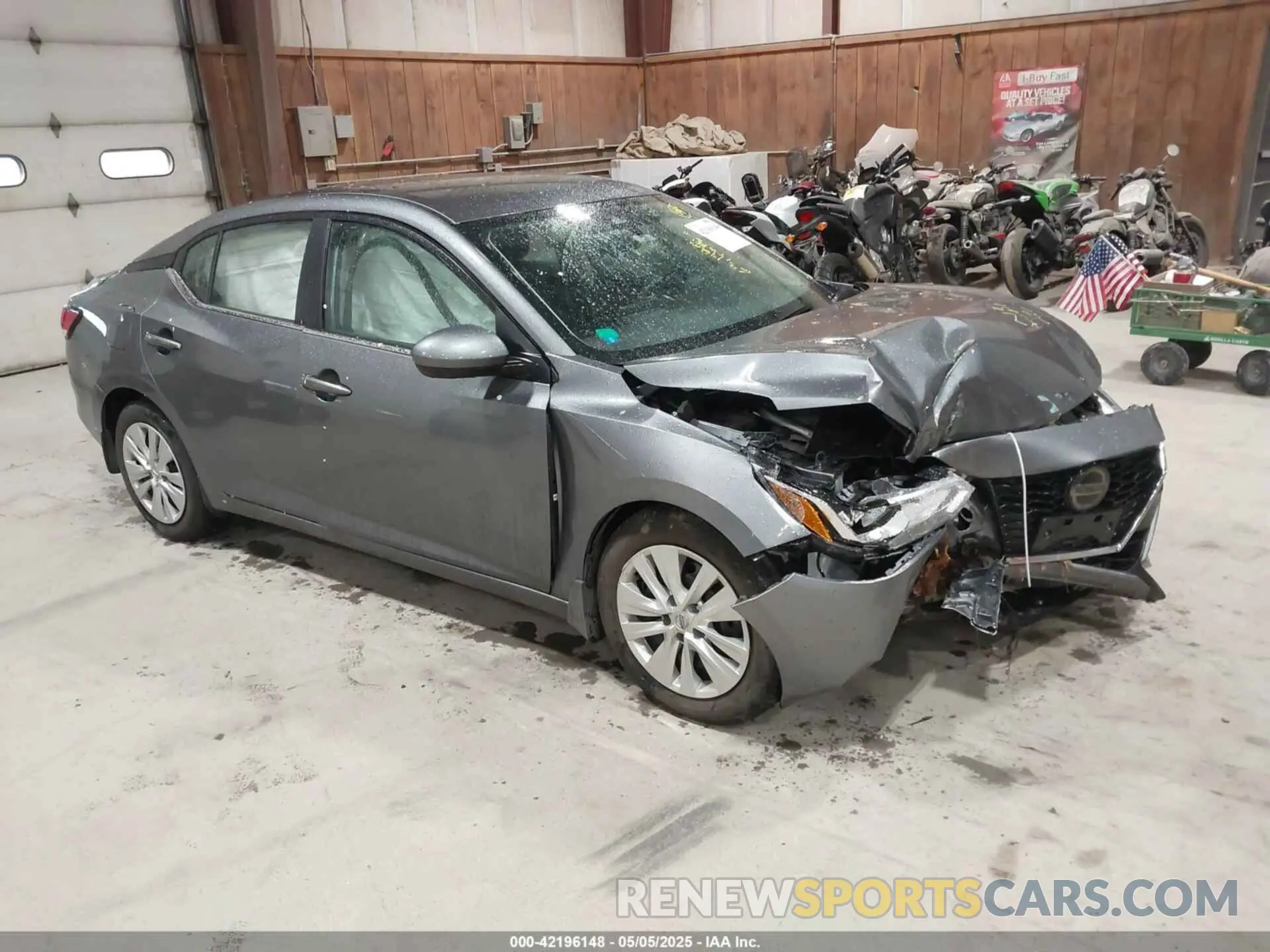 1 Photograph of a damaged car 3N1AB8BV8LY264005 NISSAN SENTRA 2020