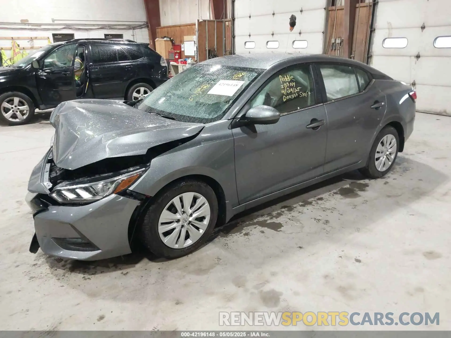 2 Photograph of a damaged car 3N1AB8BV8LY264005 NISSAN SENTRA 2020