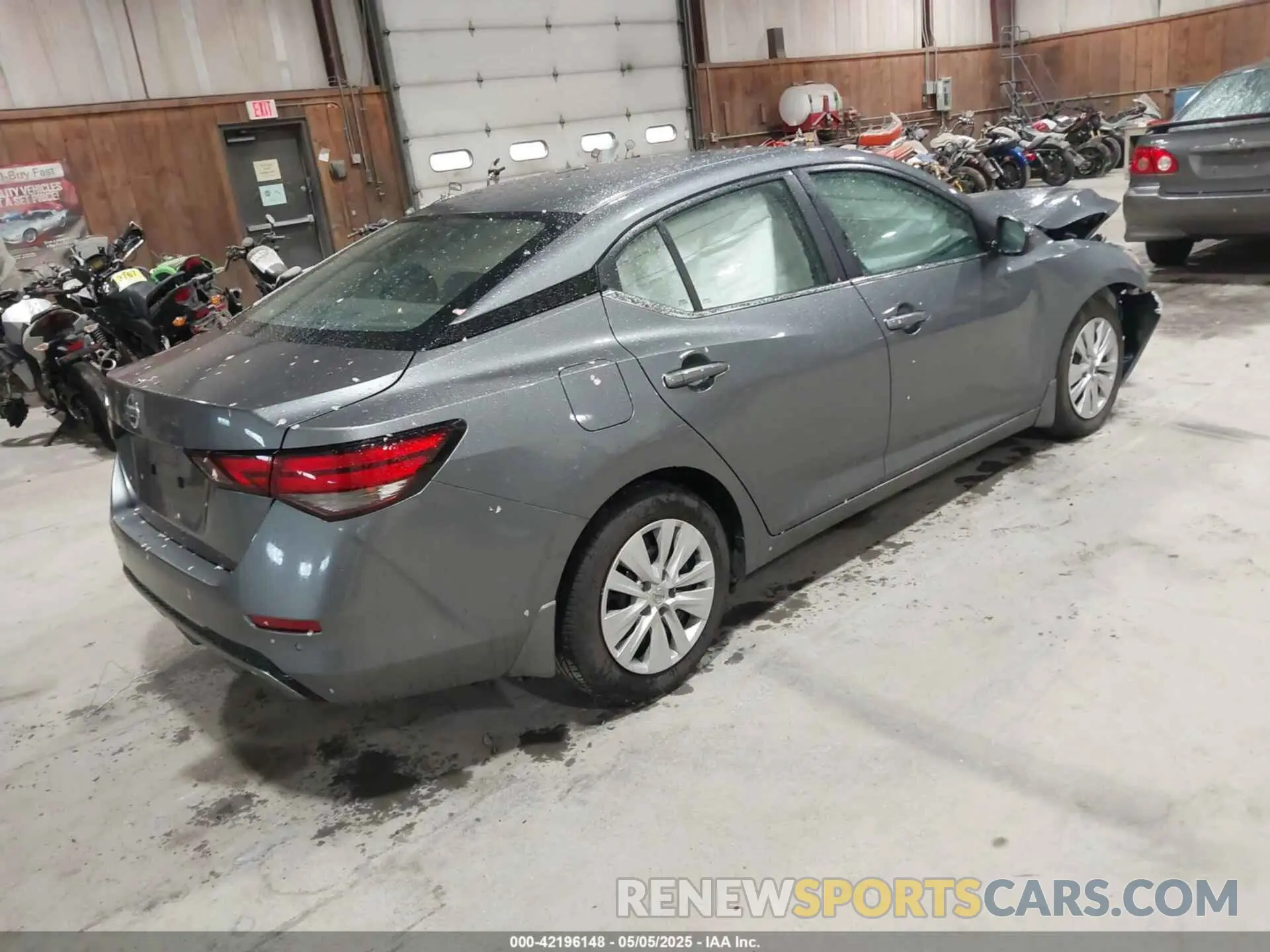 4 Photograph of a damaged car 3N1AB8BV8LY264005 NISSAN SENTRA 2020