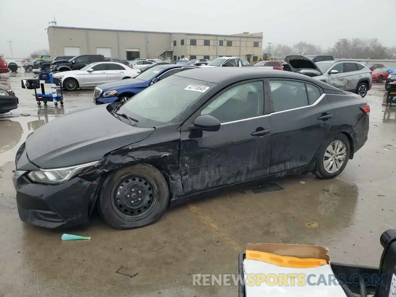 1 Photograph of a damaged car 3N1AB8BV8LY264750 NISSAN SENTRA 2020