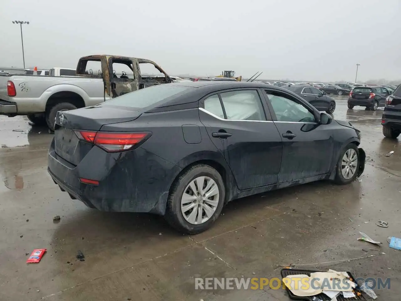 3 Photograph of a damaged car 3N1AB8BV8LY264750 NISSAN SENTRA 2020
