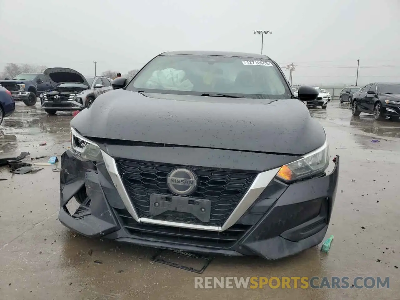 5 Photograph of a damaged car 3N1AB8BV8LY264750 NISSAN SENTRA 2020