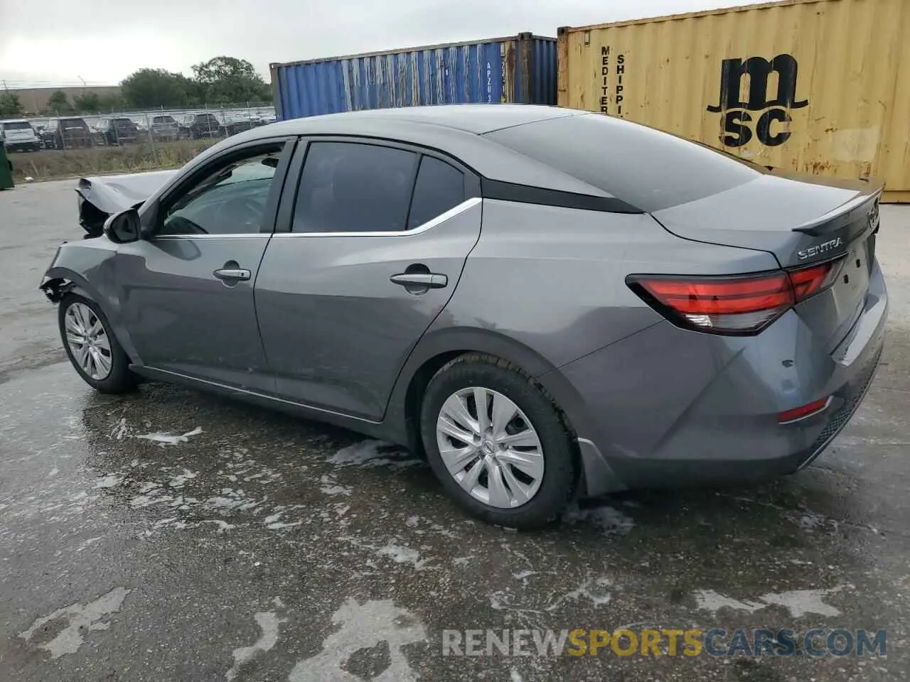 2 Photograph of a damaged car 3N1AB8BV8LY269818 NISSAN SENTRA 2020
