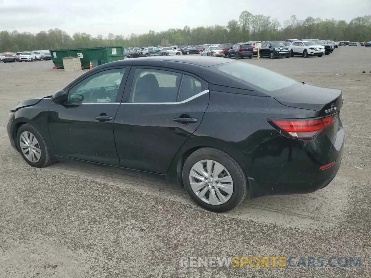 2 Photograph of a damaged car 3N1AB8BV8LY275490 NISSAN SENTRA 2020