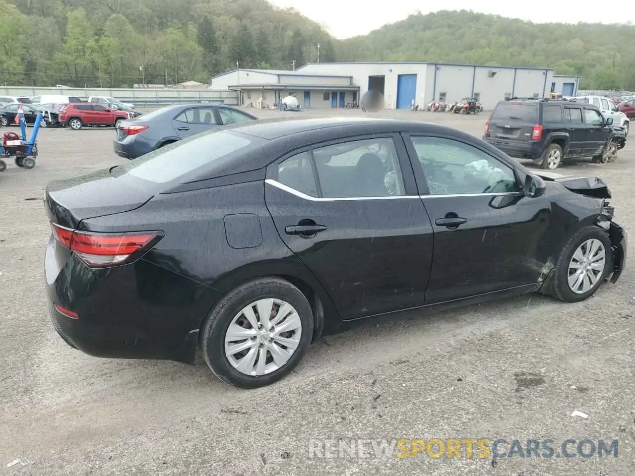3 Photograph of a damaged car 3N1AB8BV8LY275490 NISSAN SENTRA 2020