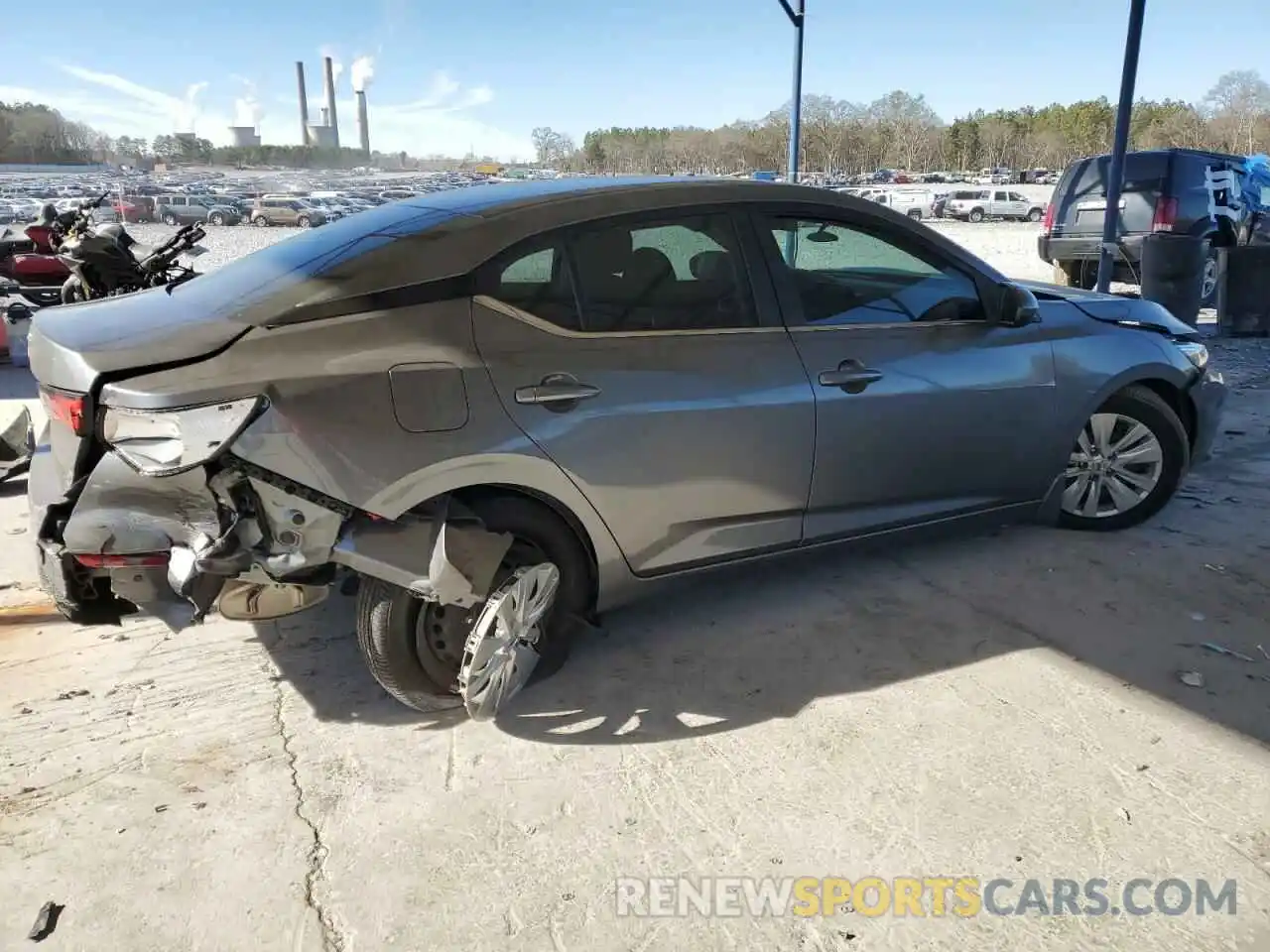 3 Photograph of a damaged car 3N1AB8BV9LY215332 NISSAN SENTRA 2020