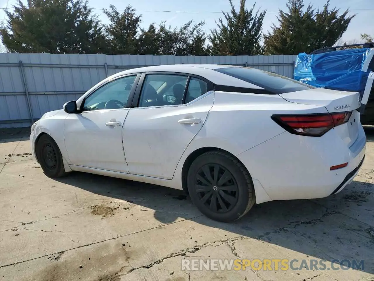2 Photograph of a damaged car 3N1AB8BV9LY222975 NISSAN SENTRA 2020