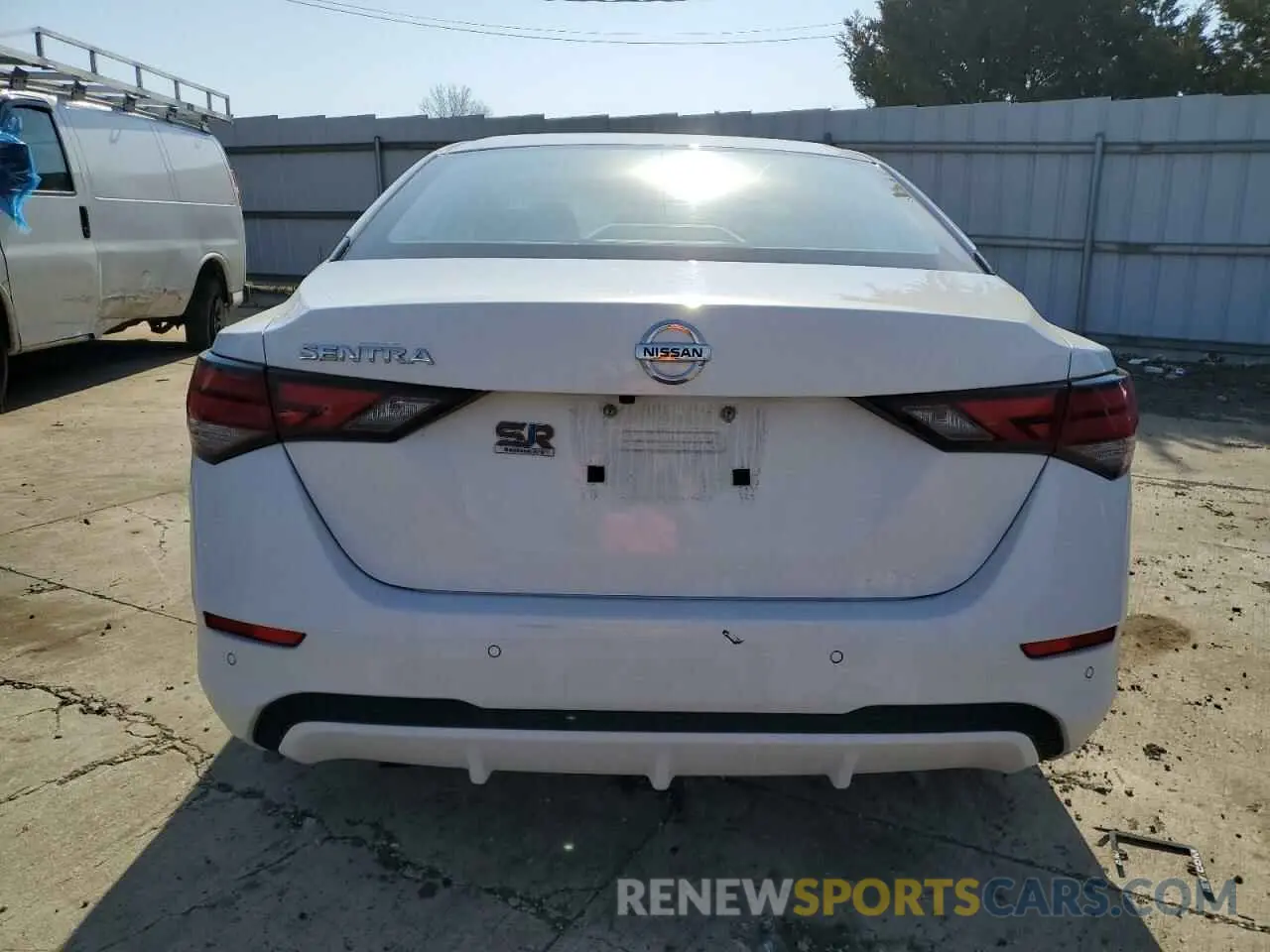 6 Photograph of a damaged car 3N1AB8BV9LY222975 NISSAN SENTRA 2020