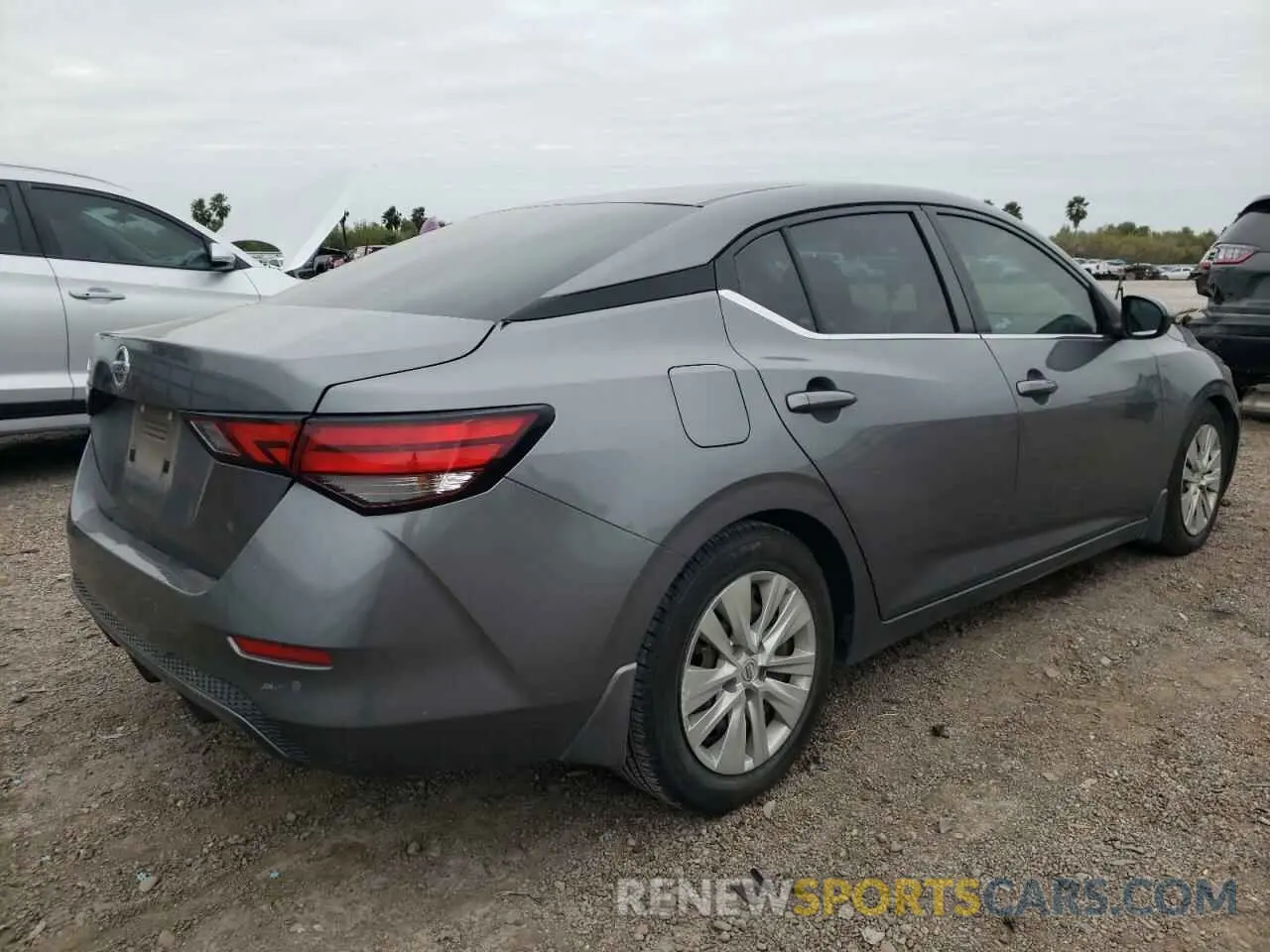 3 Photograph of a damaged car 3N1AB8BV9LY240215 NISSAN SENTRA 2020