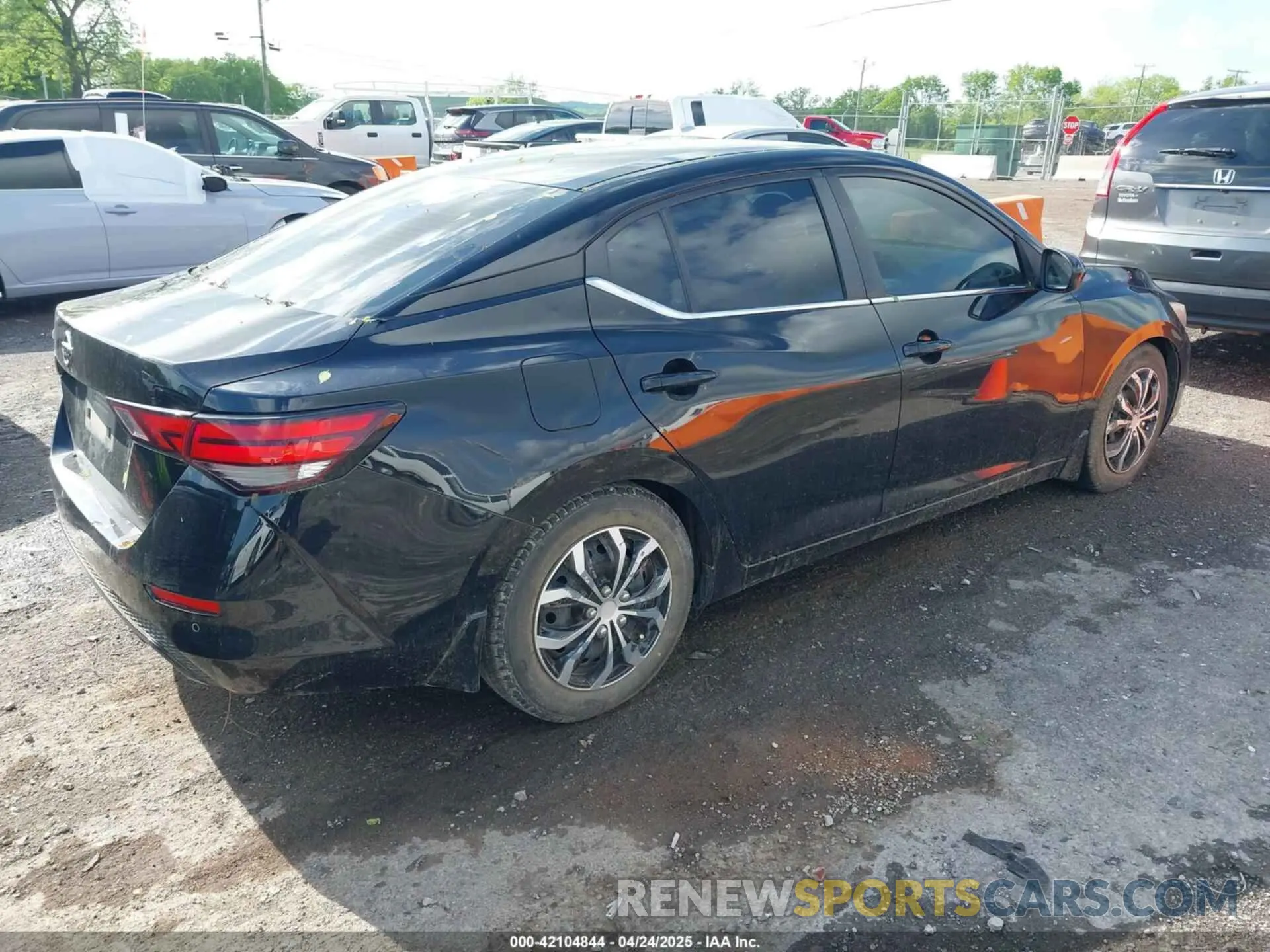 4 Photograph of a damaged car 3N1AB8BV9LY259637 NISSAN SENTRA 2020