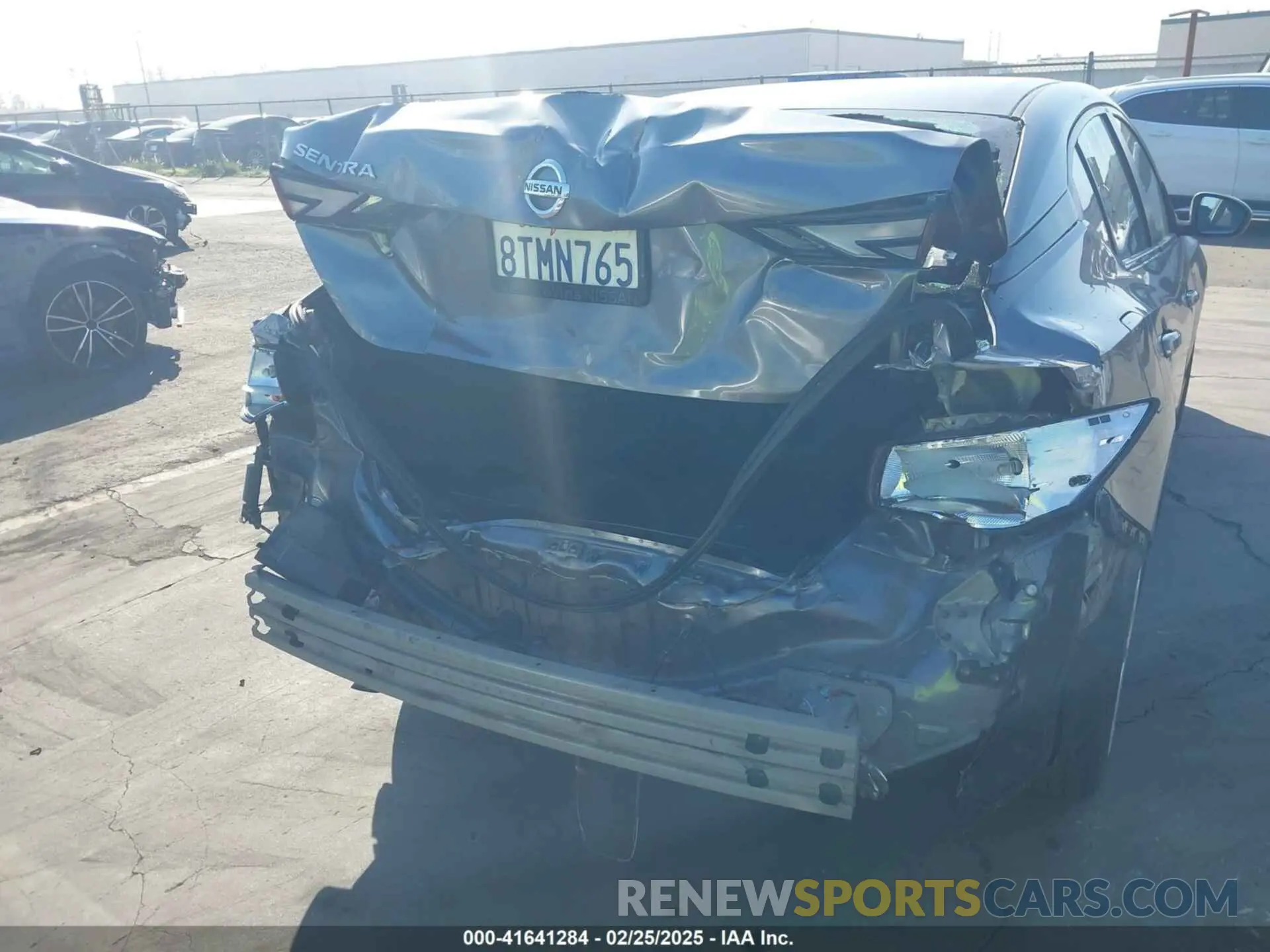 17 Photograph of a damaged car 3N1AB8BV9LY306505 NISSAN SENTRA 2020